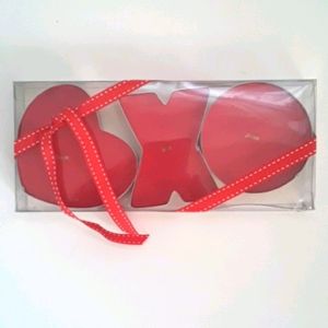 Love You Candle  3 pc set